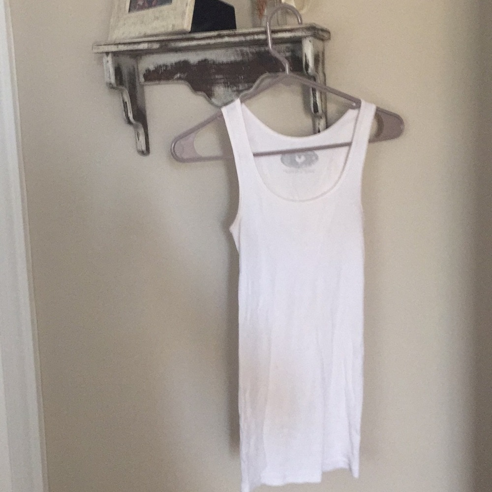 J crew white tank top